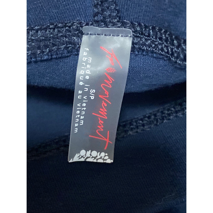 Free People FP Movement Victory Set Blue Yoga Athletic Activewear Biker Shorts S