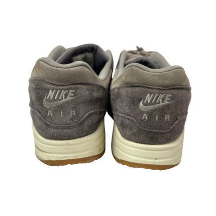 Nike Air Max 1 Premium Crepe Women's Soft Grey Lace Up Low Top Sneakers Shoes 9