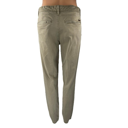 Jack & Jones Marco Beige High Rise Slim Tapered Straight Chino Khaki Pants Sz 31