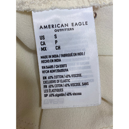 American Eagle Butterfly Cut-Out Twist Puff Sleeve Mini Flare A-Line Dress Sz S