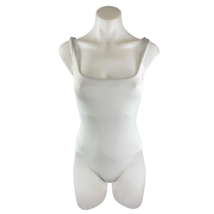 Aritzia Babaton Contour Square Neck Sleeveless Shapewear Tank Bodysuit Top Sz S