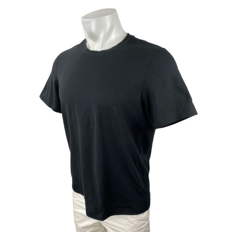Lululemon Men's Black Short Sleeve Running Workout Athletic T Shirt Tee Top S