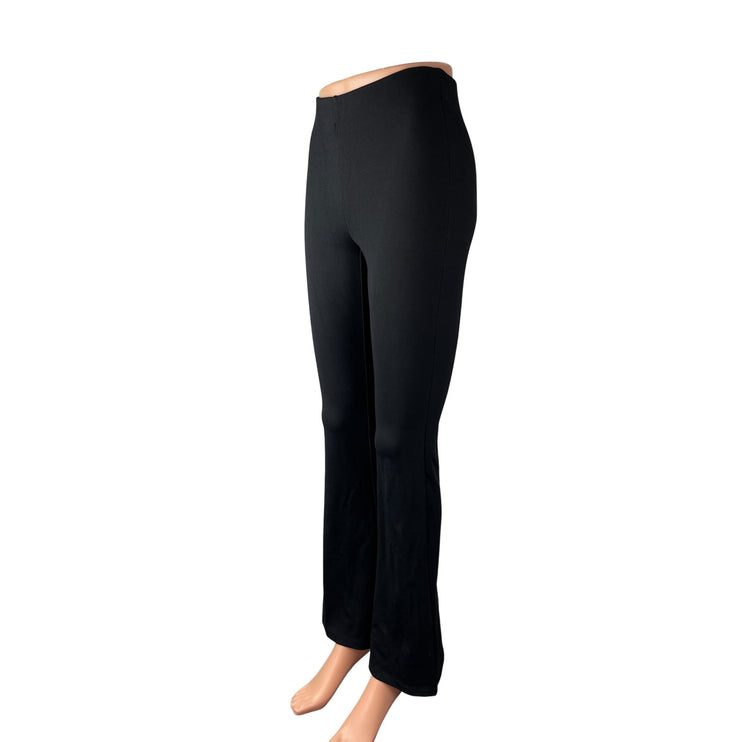 Aritzia Wilfred Women's Black Mid Rise Bootcut Flare Trousers Leggings Pants XS