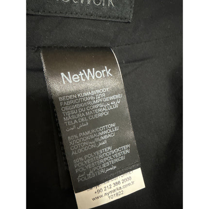 NetWork Geometric Embroidery Ruffled Tiered Mini Flounce Flare A-Line Skirt 36
