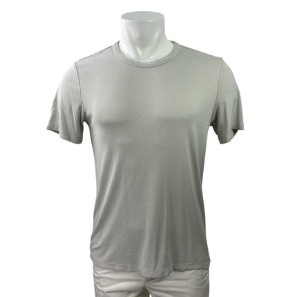 Theory Men's Gray Short Sleeve Crew Neck Basic Casual T Shirt Tee Top Size S