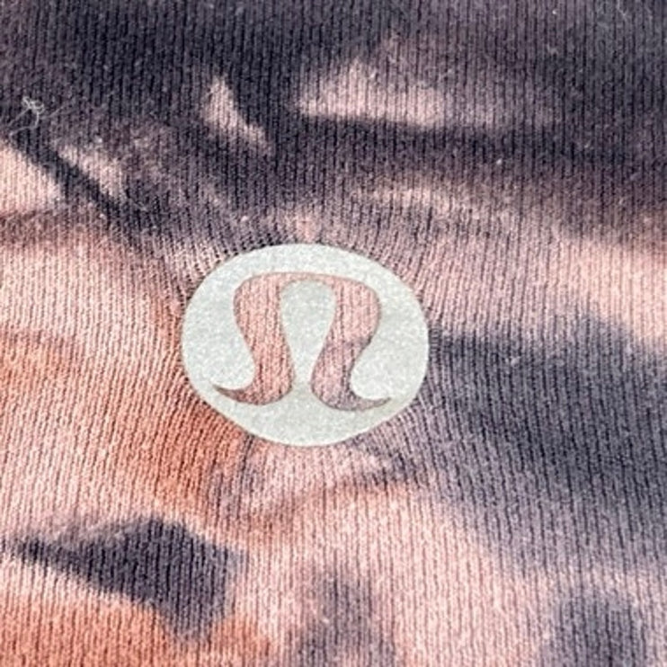 Lululemon Align Black Tie Dye Skinny Mid Rise Workout Yoga Gym Leggings Pants 2