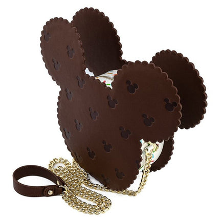 NEW Loungefly Disney Mickey Mouse Ice Cream Sandwich Chain Strap Crossbody Bag