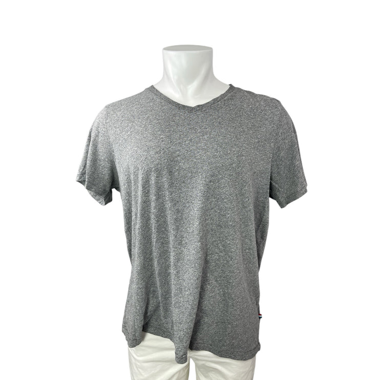 Sol Angeles Men's Gray V-neck Short Sleeve Casual Basic Tee T-shirt Top Size XXL