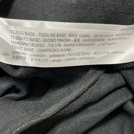 Zara Women's Black High Rise Faux Leather Vegan Flare Trousers Pants Size M