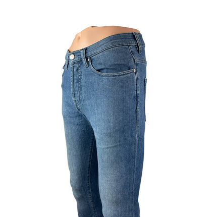 Ted Baker London Men's Medium Blue Wash High Waisted Skinny Denim Jeans Pants 28