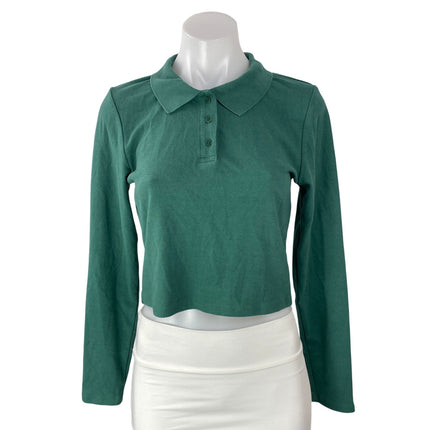 Bundle of 3 Aritzia Sunday Best TNA Long Sleeve Short Sleeve Polo Tee Crop Top L