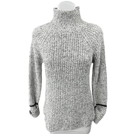 RD Style Women's Gray Turtleneck Knit Long Sleeve Pullover Sweater Top Size S