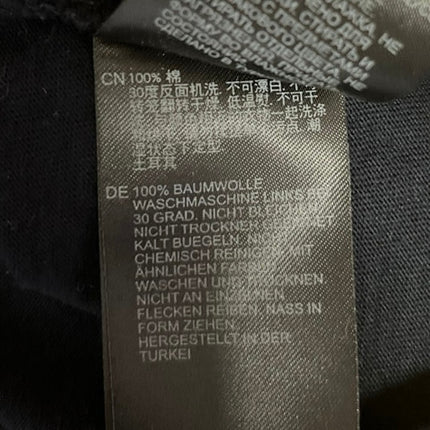 Reiss Men's Navy Blue Short Sleeve Crew Neck Basic Cotton T Shirt Tee Top Size M