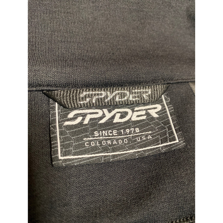 NEW Spyder Speed Fleece Women's Black 1/2 Zip Collared Long Sleeve Jacket Top S