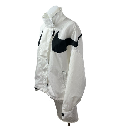 Nike Sportswear Swoosh Repel Women Athletic Activewear Windbreaker Coat Jacket L