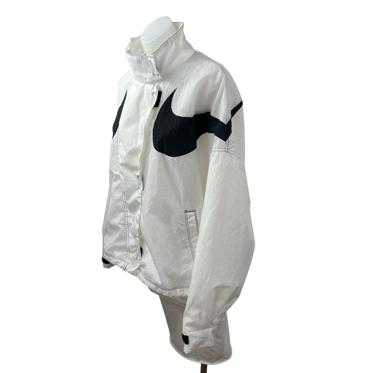 Nike Sportswear Swoosh Repel Women Athletic Activewear Windbreaker Coat Jacket L