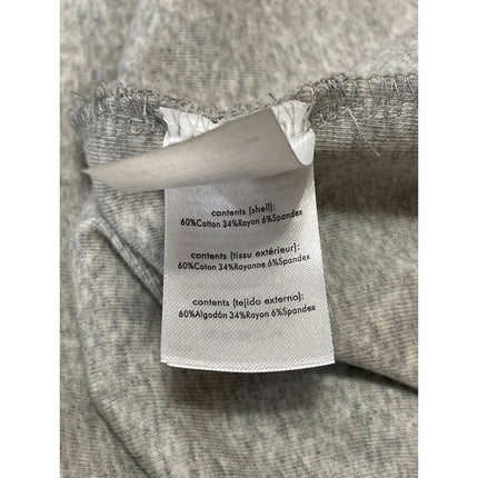 WeWoreWhat Heather Gray Sleeveless Knit Ruched A Line Mini Tank Dress Size L