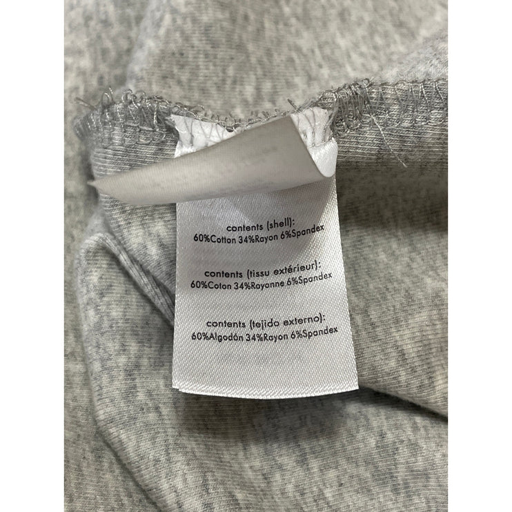 WeWoreWhat Heather Gray Sleeveless Knit Ruched A Line Mini Tank Dress Size L