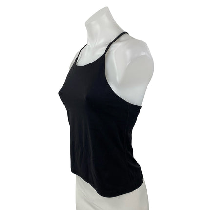 Lululemon Womens Black Sleeveless Racerback Yoga Running Athletic Tank Top Sz 28