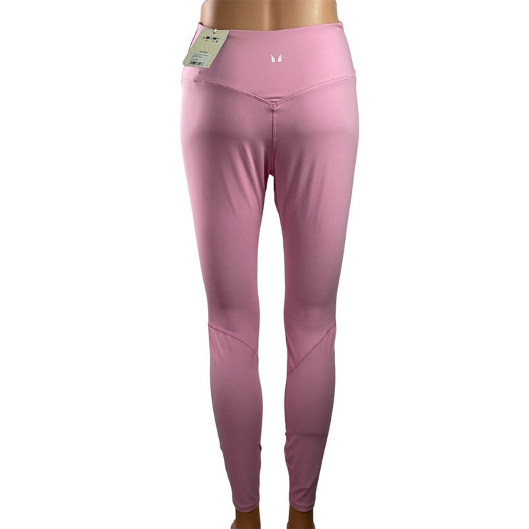 NEW MP Tempo Womens Pink Mid Rise Skinny Activewear Workout Leggings Pants Sz M