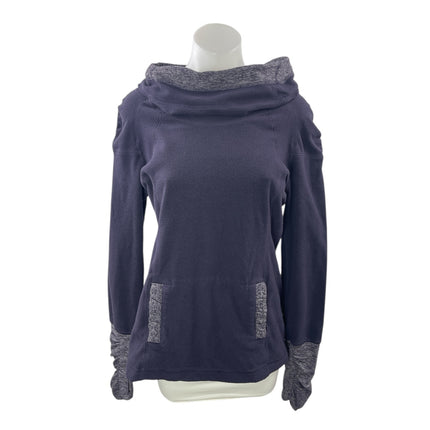 Lululemon Apres Run Pullover Women's Purple Hoodie Hooded Sweater Top Size 10
