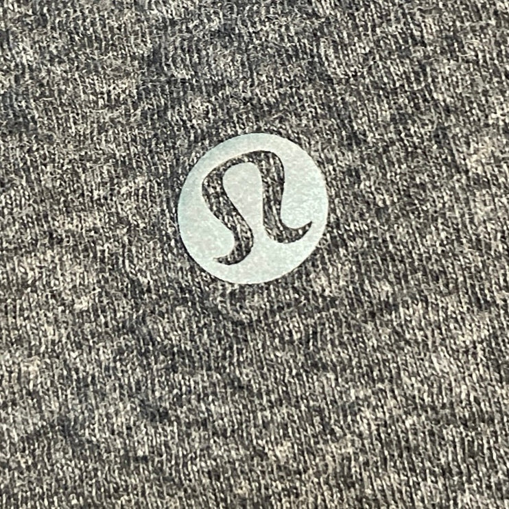 Lululemon Men's Gray Black Drawstring Fitness Athletic Jogger Sweat Pants Size M