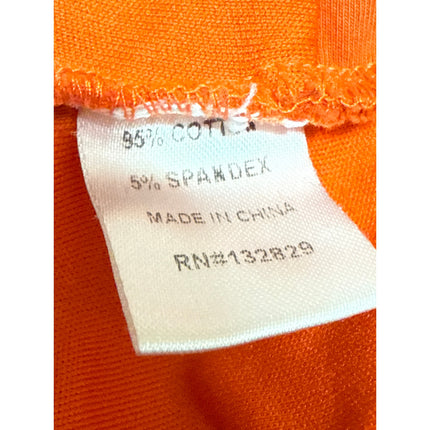 Superdown Orange Sleeveless Strappy Cami Bandeau Bustier Crop Tank Top Size XS
