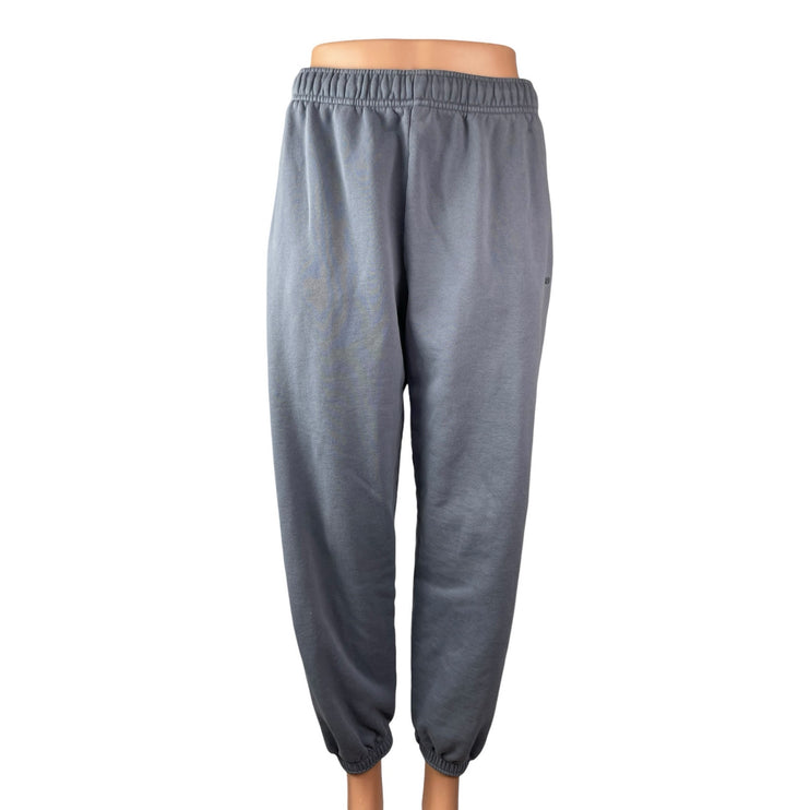 Aritzia TNA Gray Fleece Yoga Athletic Activewear Jogger Trousers Sweat Pants S