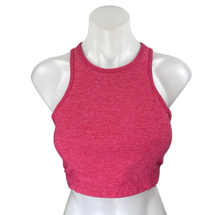 Outdoor Voices Pink Sleeveless Racerback Yoga Athletic Sports Bra Crop Top M