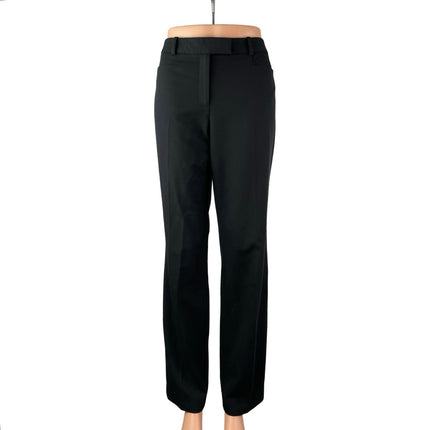Tommy Hilfiger Men's Black High Waisted Straight Leg Trousers Dress Pants Size M