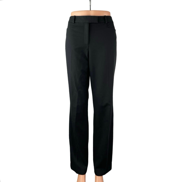 Tommy Hilfiger Men's Black High Waisted Straight Leg Trousers Dress Pants Size M
