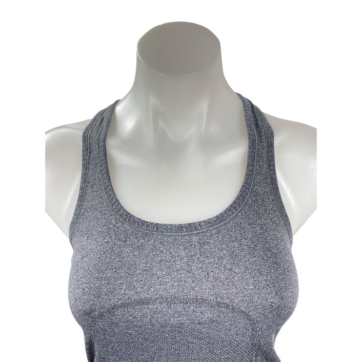 Lululemon Swiftly Tech Gray Racerback Yoga Gym Activewear Athletic Tank Top Sz 4