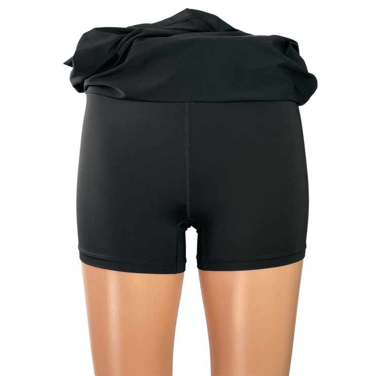 Prince Women's Black Sporty Athletic Activewear Tennis Skirt Short Skort Size L