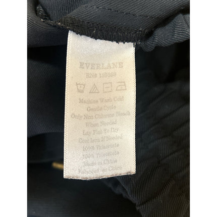 Everlane Women's Black High Waisted Drawstring Pocket Mini Sweat Shorts Size S