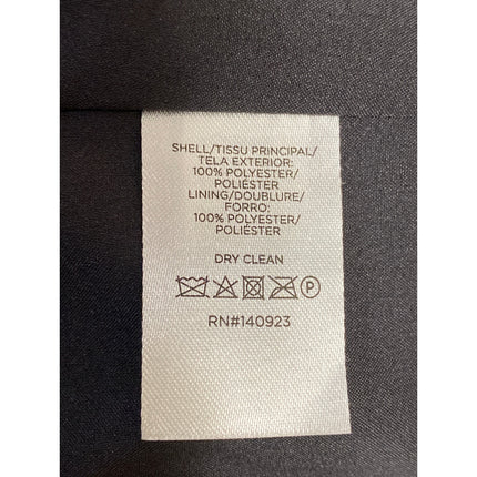 Ann Taylor LOFT Black Houndstooth Elbow Patch Long Sleeve Blazer Coat Jacket 0