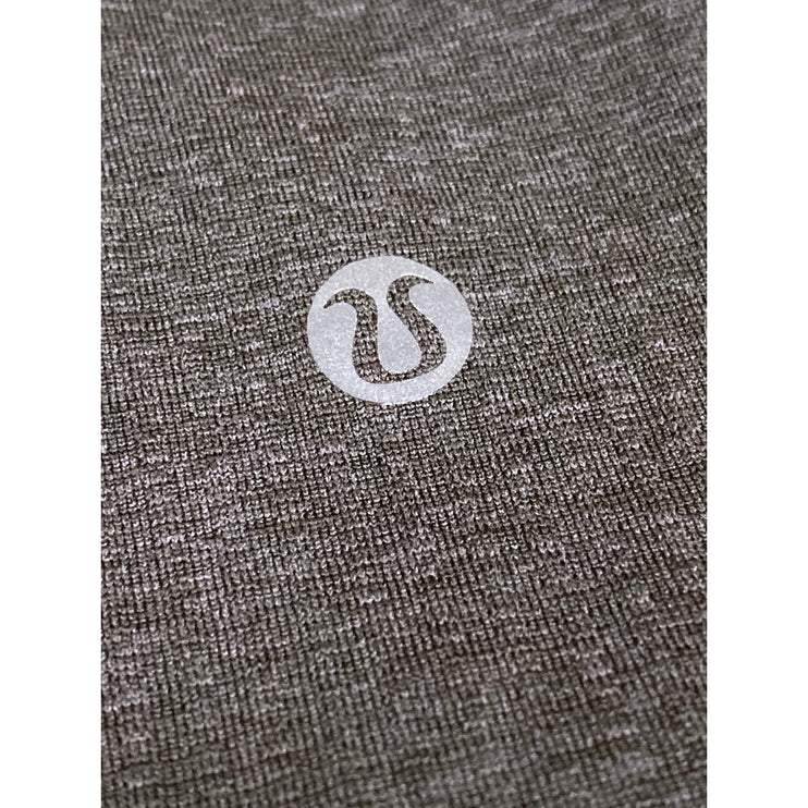 Lululemon Men's Black Short Sleeve Running Workout Athletic T Shirt Tee Top L/XL