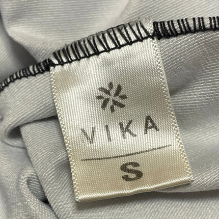 Vika Women's Black Geometric High Rise Gym Yoga Athletic Leggings Pants Size S