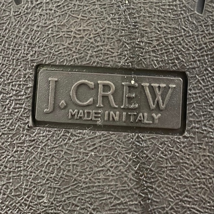 J. Crew Saddle Men's Brown Faux Suede Leather Lace Up Low Top Oxford Shoes 9.5