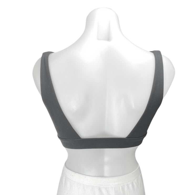 WeWoreWhat Women's Black Sleeveless Cami Camisole Brallette Crop Tank Top Size M