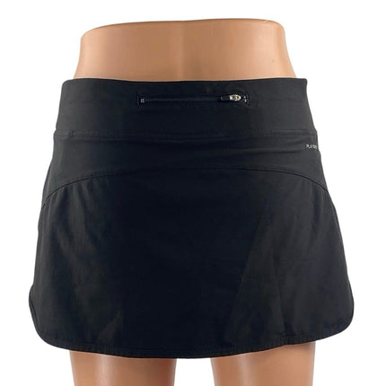 Reebok Women's Black Play Dry High Rise Tennis Golf Athletic Skort Skirt Size XS