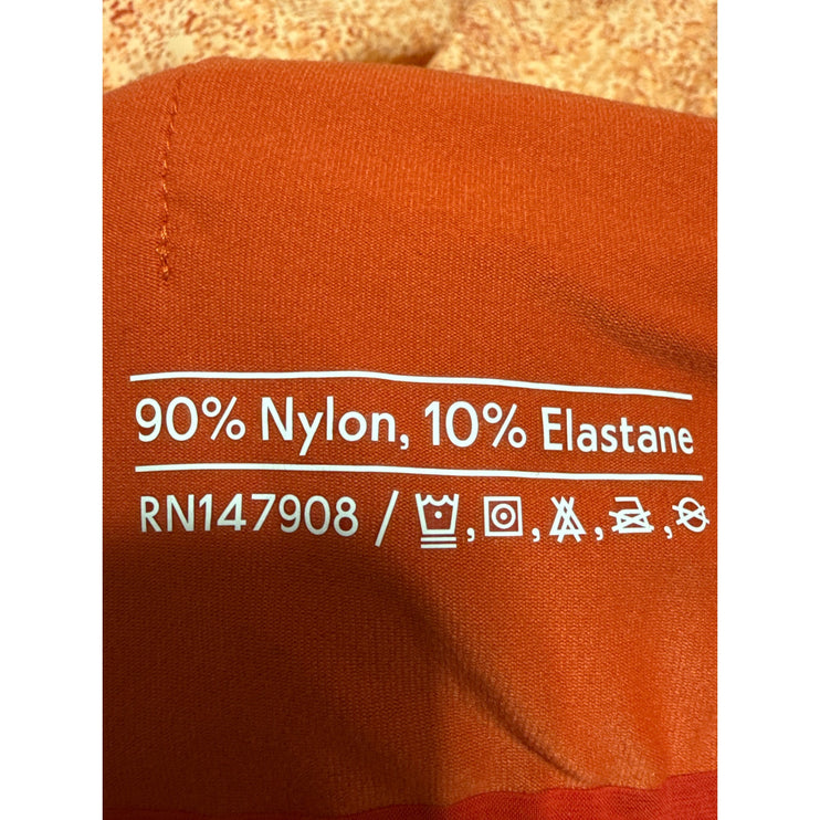 Outdoor Voices Rectrek Orange Pebbled Canyon Hoodie Hooded Anorak Jacket Size XS