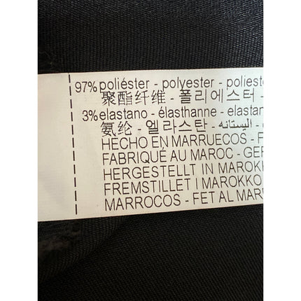 Zara Womens Black Silk Satin Ruched High Neck Long Sleeve Mini Wrap Dress Size L