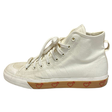 Adidas Nizza HI Human Men's Off White High Top Lace Up Walking Sneakers Size 11