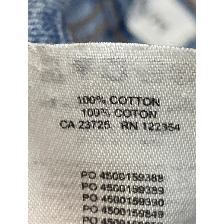 Denim Forum The Joni Women's Light Blue High Rise Loose Straight Jeans Pants 25