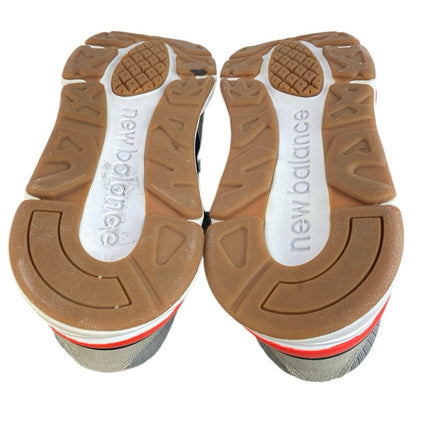 New Balance X-90 Men's Gray Orange Colorblock Lace Up Sneakers Shoes Size 9