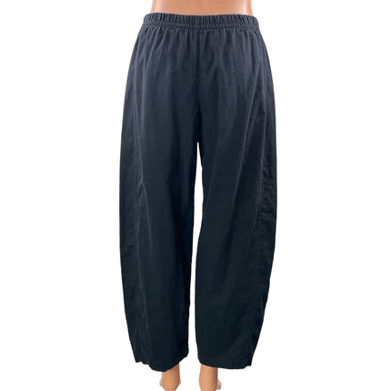 Abercrombie & Fitch Women's Black High Rise Relaxed Baggy Trouser Pants Size XS