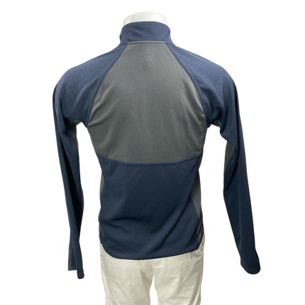 The North Face FlashDry Quarter Zip Men's Navy Blue Long Sleeve Pullover Size S