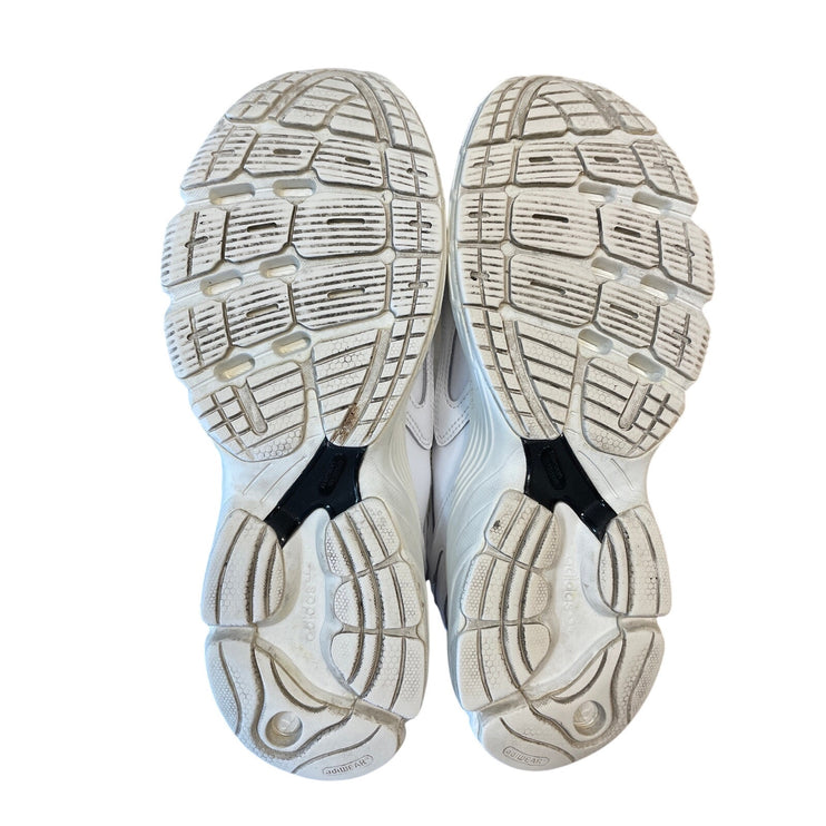 Adidas Originals Astir Women's All White Lace Up Athletic Running Shoes Size 9