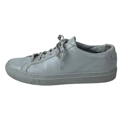 Common Projects Achilles Men's White Leather Lace Up Low Top Sneakers Shoes 4.5