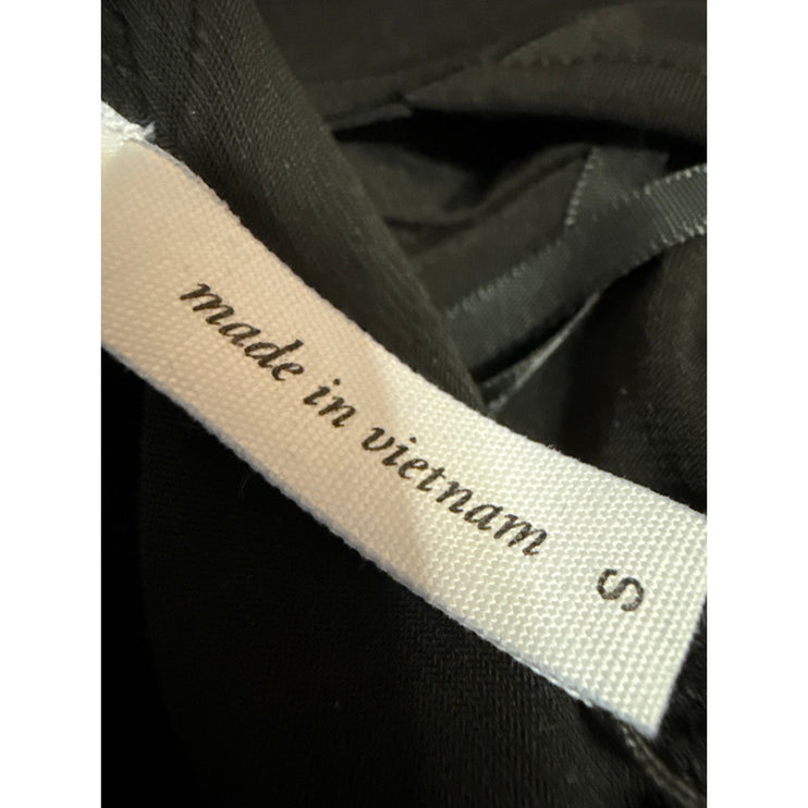 BCBGeneration Black Sleeveless V-Neck Faux Wrap Tank Sheath Mini Dress Size S